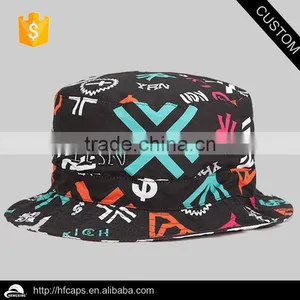 Fashion Embroidery Custom Bucket Cap thumbnail-1