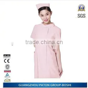 High Protect Funtion For New Design Long Sleeves Nurse White Uniform thumbnail-2