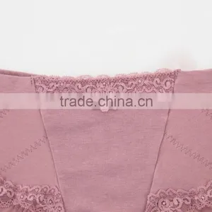 Factory Colorful 95% Cotton 5% Spandex With Lace Custom Sexy Fancy Woman Underwear thumbnail-5