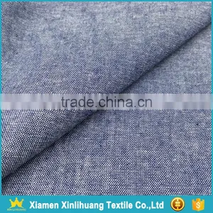 Best Price Wholesale Yarn Dyed 100% Cotton Chambray Fabric thumbnail-3