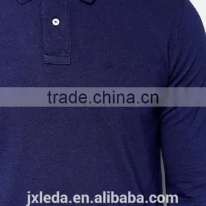 Sports Long Sleeves Men Pique Polo Shirt, Personalized Custom Polo Shirt Importer, Gym Golf Polo T-shirt Wholesale thumbnail-3