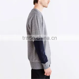 Customize Mens Oversized Loose Style Sweatshirt 100 Polyester Sweatshirt thumbnail-3