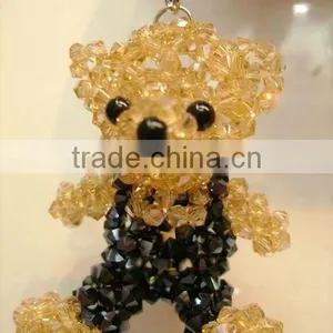 Fashion Crystal Bear Mobile Accessories Lovely Charm Accessories for Cell Phone thumbnail-1