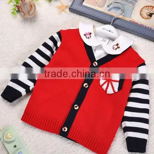 Striped Peruvian Alpaca Children Sweater thumbnail-2