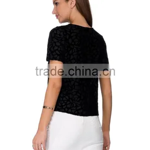 All Black Abstract Tee thumbnail-3