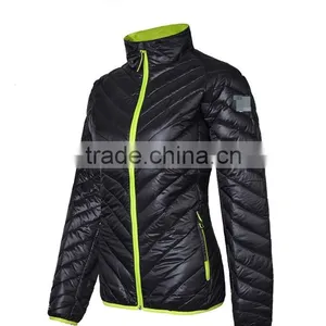 Wholesale Tailored Made New Arrival Quality Winter Soft Shell Women Quilting Padding Jacket thumbnail-2
