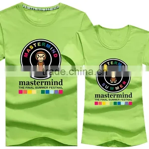 Top Fashion Bule Korean Cute Printed T-Shirt thumbnail-2