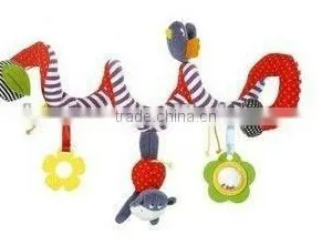 China Wholesale Bed Playpen Crib Set Octopus Dolls Plush Baby Toy thumbnail-1