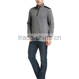 China Wholesale Custom Casual Blank Long Sleeve Mens Polo T-shirt thumbnail-5