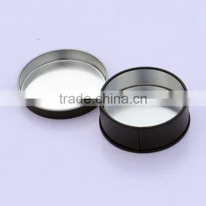 R1885H Black Matt Colour Round Tin Can 250ml Aluminium Tin Black thumbnail-2