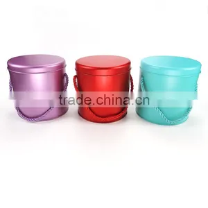 Tinplate Cans Packaging Tin Box Monochromatic Diy and Joyful Carrying Iron Boxes Receive a Tin Gift Packaging thumbnail-5