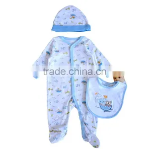 Hot Selling Newborn Baby Clothes 4pcs Baby Gift Sets thumbnail-3