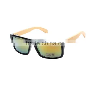 China Golden Natural PC & Bamboo Sunglasses 2017 Women thumbnail-1