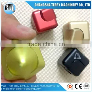 High Quality Colorful Funny New Design Fidget Metal Cube & Spinner Toys With Ball Bearing R188 thumbnail-1