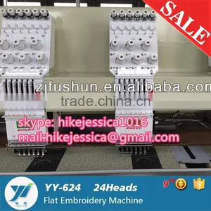 YY-624 Flat Computerized Embroidery Machine thumbnail-1