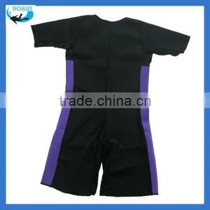 High Quality Short Sleeve Neoprene Smooth Skin Wetsuit Surfing Suits thumbnail-1