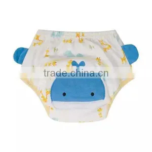 Fox Pattern Soft Cotton Washable Baby Cloth Diaper Nappy thumbnail-2
