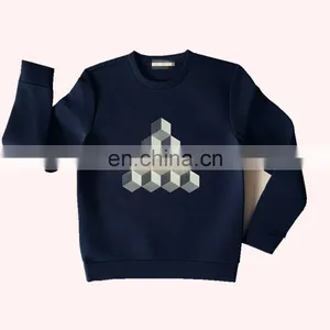 China Supplier New Arrival Best Price & High Quality Cotton Men's Printed Pullover Sweater thumbnail-1