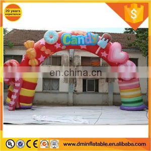 Event Decoration Colorful Candy Inflatable Arch C-439 thumbnail-1