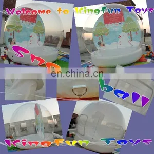 Winter Inflatable Snow Bubble/snow Globe for 2014 New Year thumbnail-1