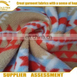HOTSALE 100% POLYESTER PRINTED BRUSHED POLAR FLEECE thumbnail-1