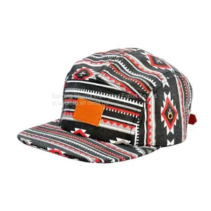 Fabric 100% Cotton Five  Panels Hats thumbnail-1