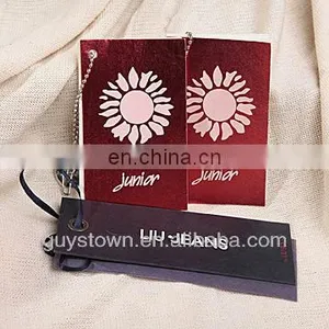 Custom Fashion Private Brand Name Swing Tags for Garment thumbnail-2