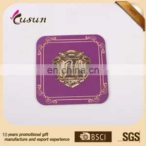 Shaped Promotional Top Quality Waterproof Drinking Paper Cup Coaster thumbnail-1