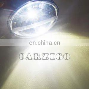 2017 Hot Sale Fashion LED Head Light With White/Amber Angel Eye Hi/lo Beam Head Lamps thumbnail-2