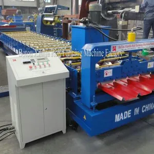 Metal Thin Panel Roof Tile Forming Machine thumbnail-1