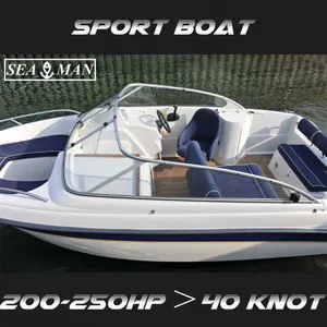 Fiberglass Speed Sport Fast Patrol Boat 40 Knot thumbnail-3