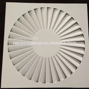 HVAC Aluminum Swirl Ceiling Air Diffuser thumbnail-3
