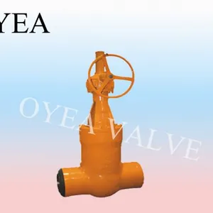 ANSI Cast Steel A216 Wcb Power Station Gear Gate Valve thumbnail-1