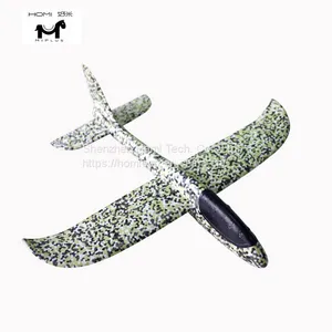 Whole Sale Stunt Flying EPP Foam Airplane Hand Throwing Glider Big Size Camo Green thumbnail-1