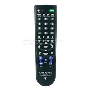 RM-139EX Universal TV Remote Custom Infrared Black Nice Remote Control thumbnail-1