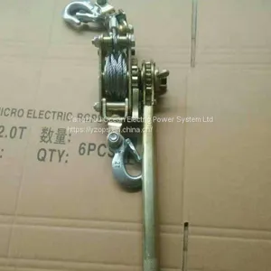 Line Tightener; Steel Rope Ratchet Tightener; Lever Hoist; Hand Steel Rope Hoist thumbnail-3