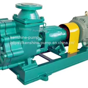 FZB-L,FZB-D Fluorine Plastic Liner Self Priming Centrifugal Chemical Pump thumbnail-1