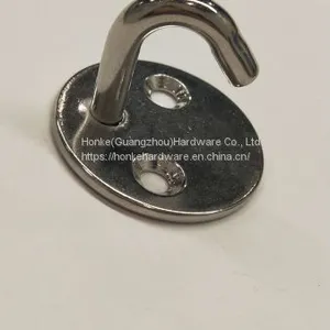 For Sail Boats & Yachts Stainless Steel Round Pad & Hook Type HKS3214H thumbnail-1