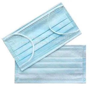 Disposable 3 Ply Non-woven Protective Face Mask thumbnail-5
