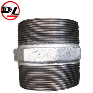 Malleable Iron Pipe Fittings Equal Nipple thumbnail-1
