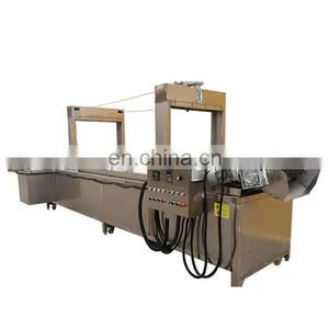200kg/h Industrial Snack Food Potato Chips French Fries Banana Chips Continuous Fryer Machine thumbnail-2