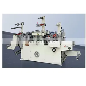 Glossy Adhesive Paper Flatbed Die Cutting Machine Fully Automatic With Hot Stamping,punching thumbnail-1
