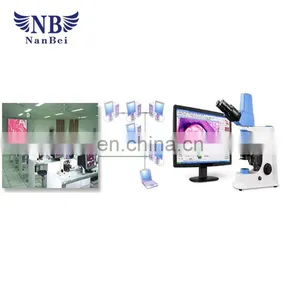 High Resolution Laboratory 1600X Electric Trinocular Optical Digital Microscope for Sale thumbnail-4