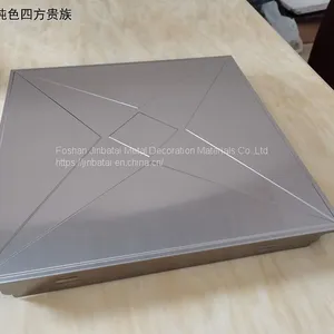 Frosted 304 Stainless Steel Ceiling Plate for Food Production Workshop With A Shape Keel Accessories thumbnail-2