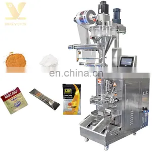 Automatic Flour Chili Pack Bag Small Sachet Granule Milk Powder Filling Machine Powder Packing Machine thumbnail-1
