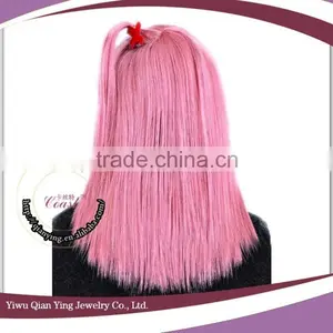 Nice Synthetic Short Cute Japanese Striaght Pink Cosplay Wig thumbnail-3