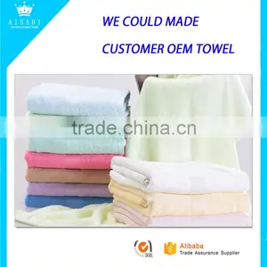 Lovely Unique Super Soft Comfortable Dobby Bamboo Fiber Baby Towel thumbnail-1