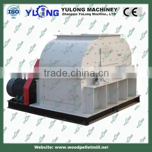 Horizontal Chain Organic Fertilizer Straw Hammer Mill Crusher 5-10ton / h thumbnail-3