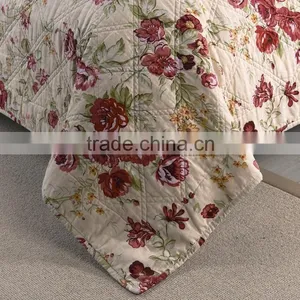 Diamond Quilting Linen Cotton Quilt thumbnail-3