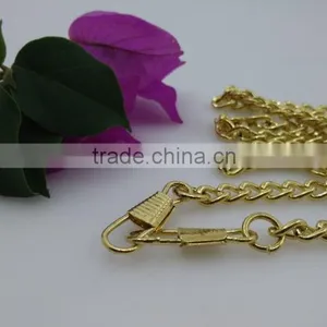 High Quanlity Decorative Iron Light Gold Handbag Chain thumbnail-2